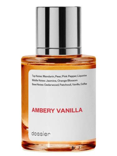 ambery vanilla dossier near me|dossier ambery vanilla dupe.